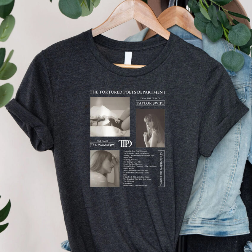 Taylor Swift TTPD Album – Shirt