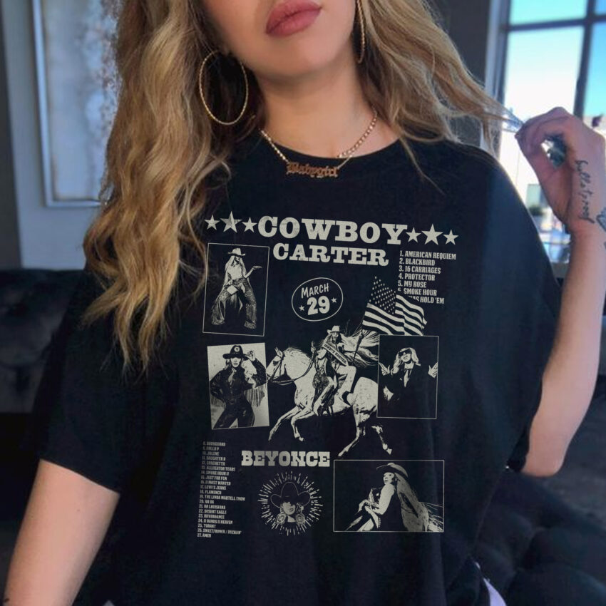 Beyonce Cowboy Carter Album Vintage Version 4 – Sweatshirt