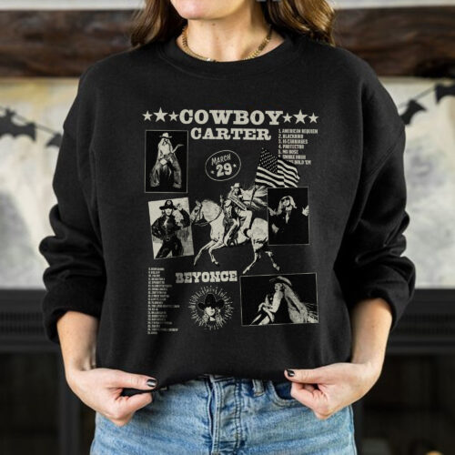 Beyonce Cowboy Carter Album Vintage Version 4 – Sweatshirt