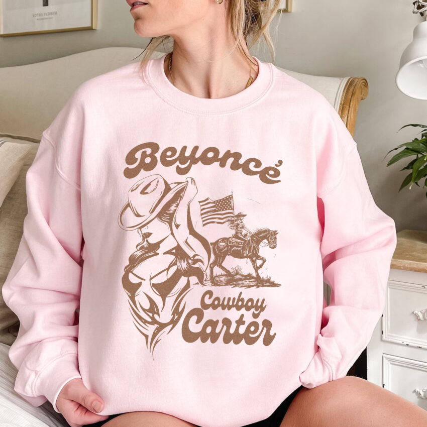 Beyonce Cowboy Carter Album Vintage Version 5 – Sweatshirt