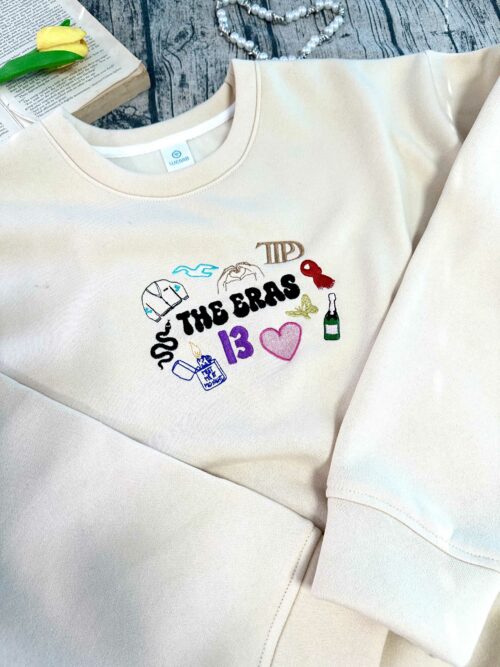 The Eras Embroidery Sweatshirt