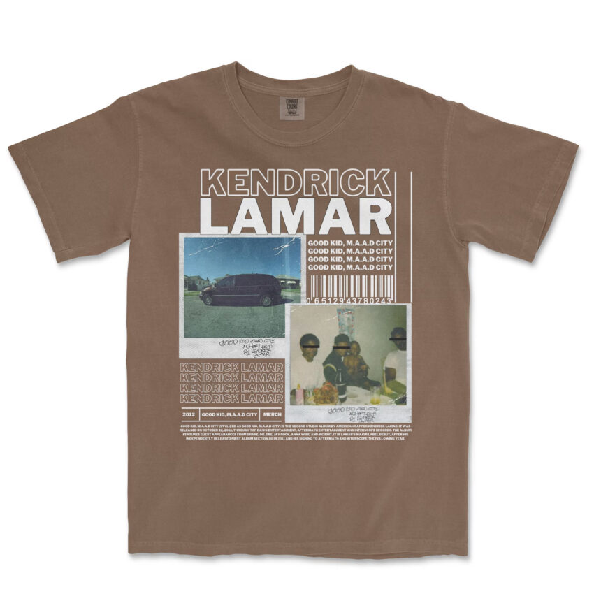 Kendrick Lamar Good Kid Maad City Vintage – Shirt