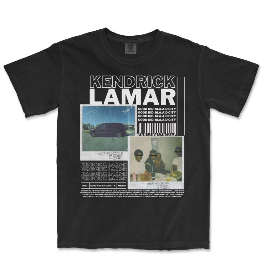 Kendrick Lamar Good Kid Maad City Vintage – Shirt