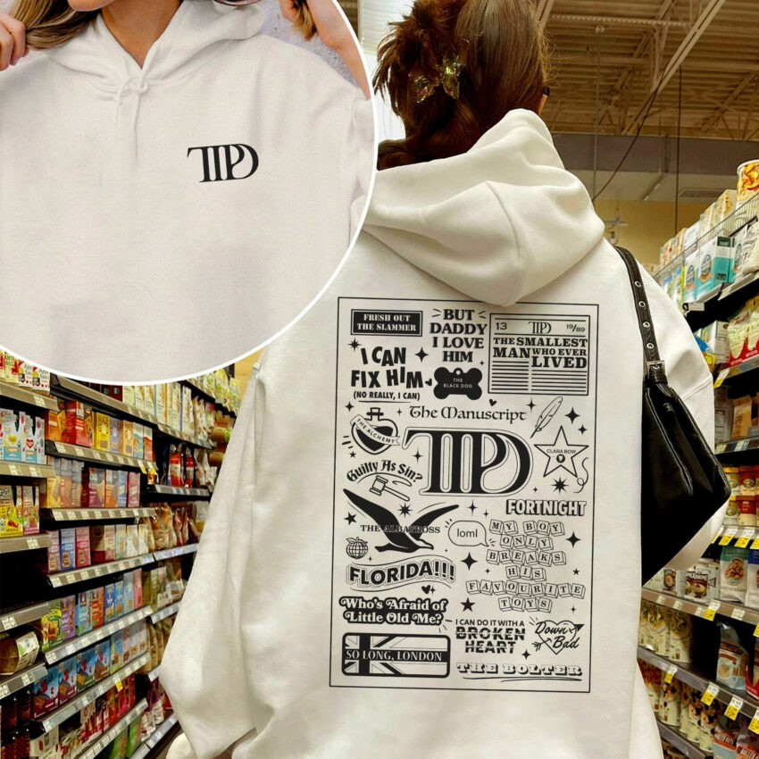 Taylor Swift Album TTPD Ver 2 – Shirt