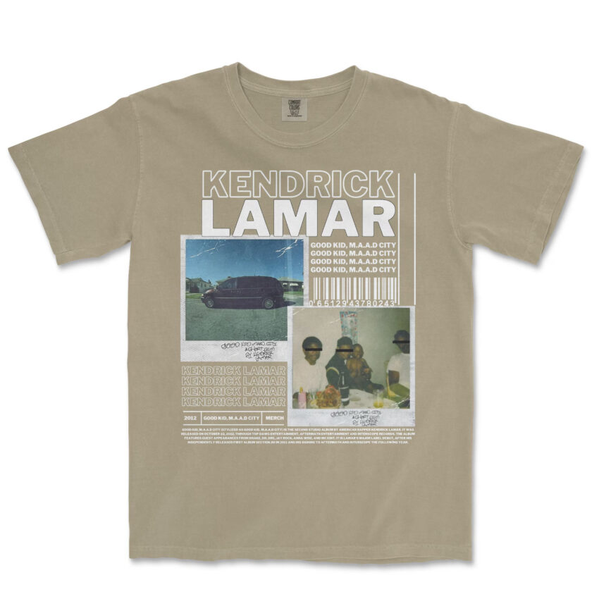 Kendrick Lamar Good Kid Maad City Vintage – Shirt