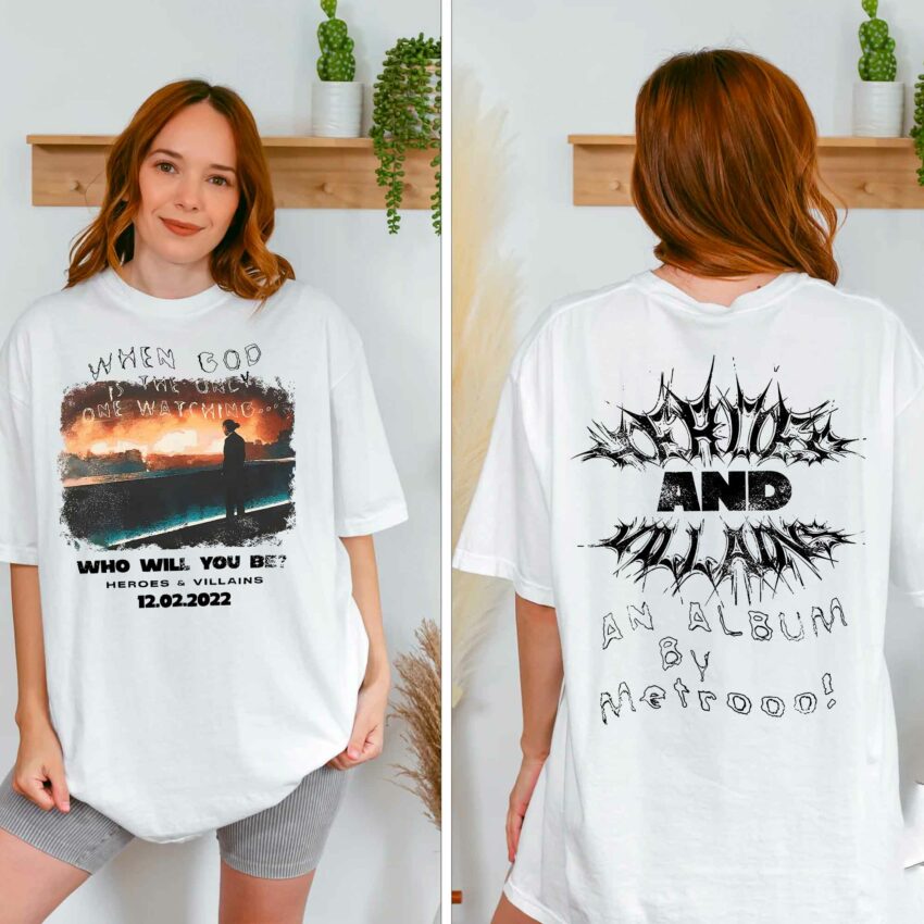 Metro Boomin – Heroes and Villains Version 2 – Shirt