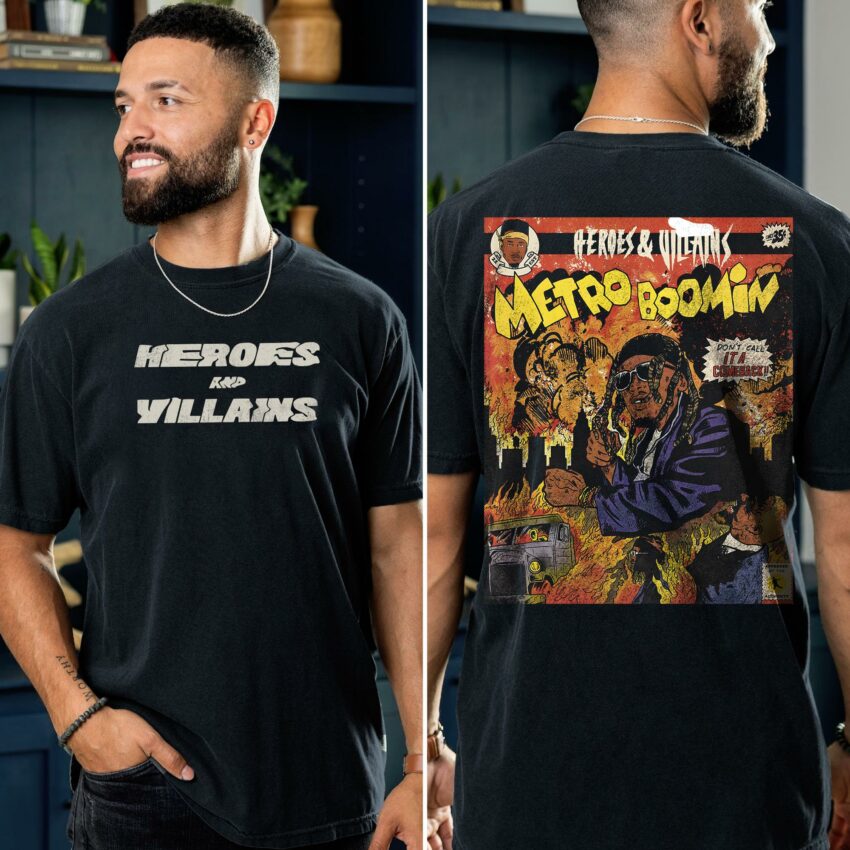 Metro Boomin – Heroes and Villains Version 3 – Shirt