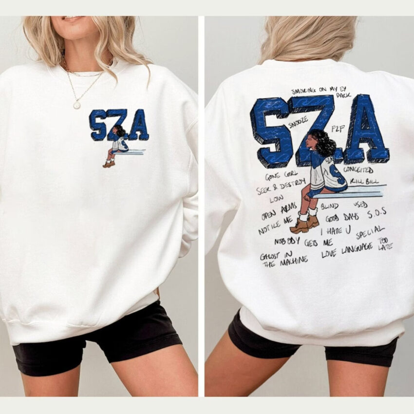 SZA SOS Album Version 1 – Sweatshirt (2 sides)