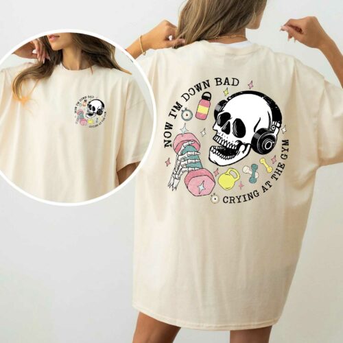 Taylor Swift Down Bad Ver Skull – Shirt