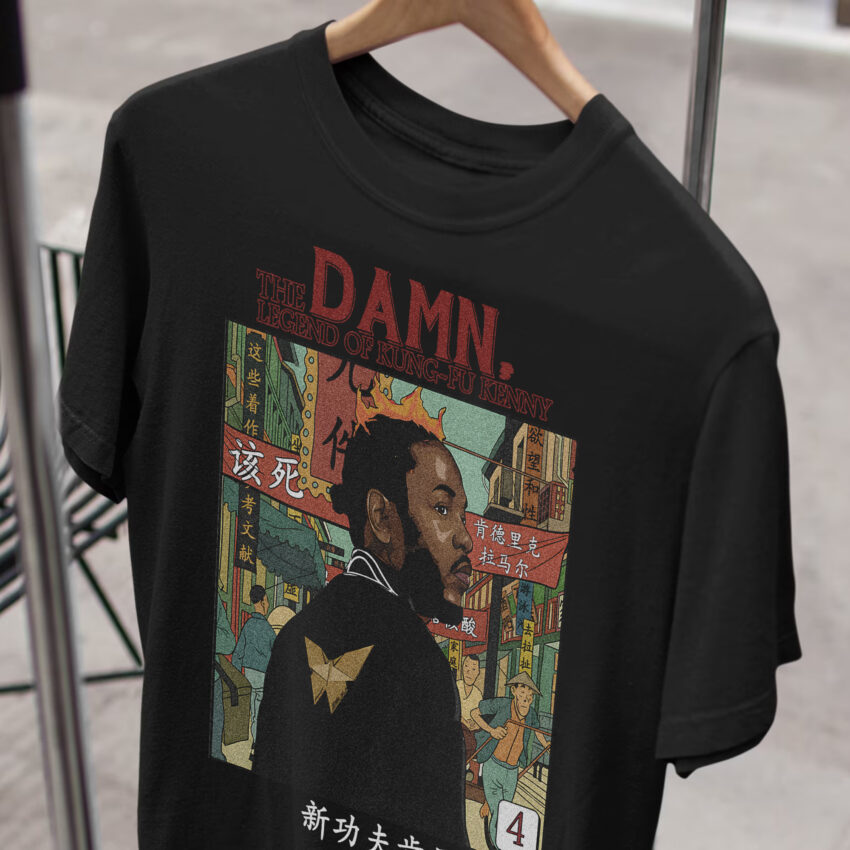 Kendrick Lamar Album Damn Vintage – Shirt