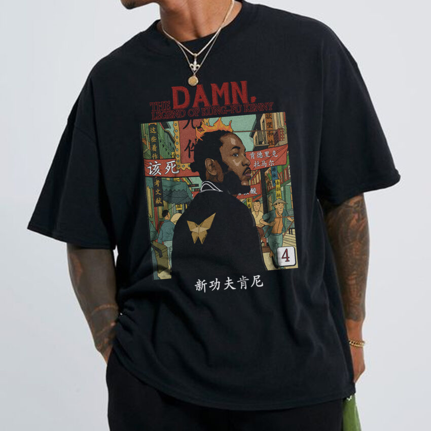 Kendrick Lamar Album Damn Vintage – Shirt