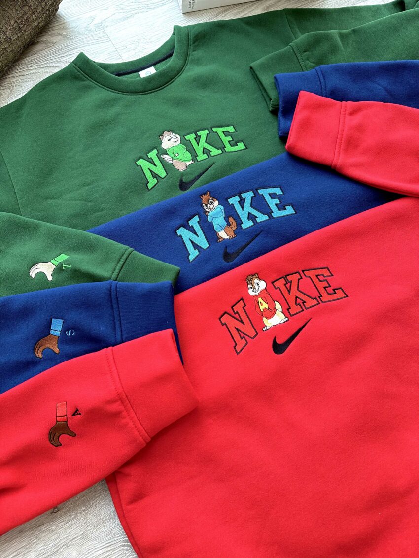 Alvin and Chipmunk Friends – Embroidery Sweatshirt