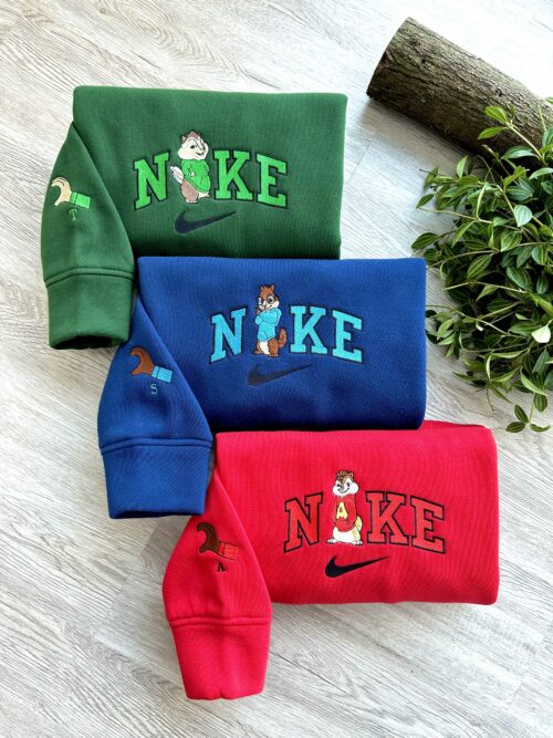 Alvin and Chipmunk Friends – Embroidery Sweatshirt