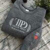 Taylor Swift The Tortured Poets Department Album Version 2 – Embroidery Sweatshirt