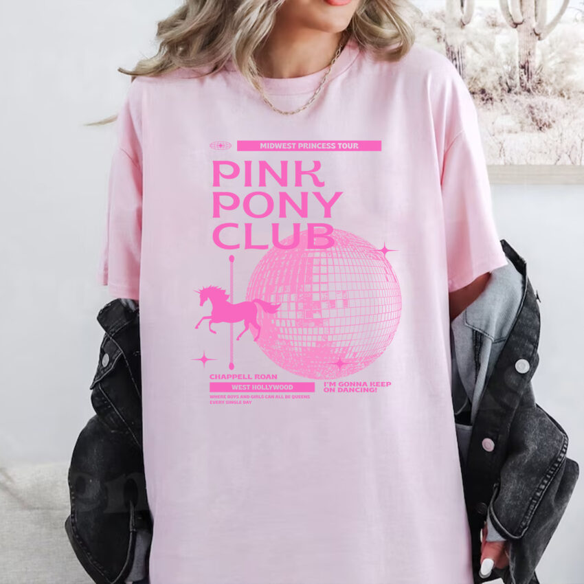 Chappell Roan Pink Pony Club – Shirt