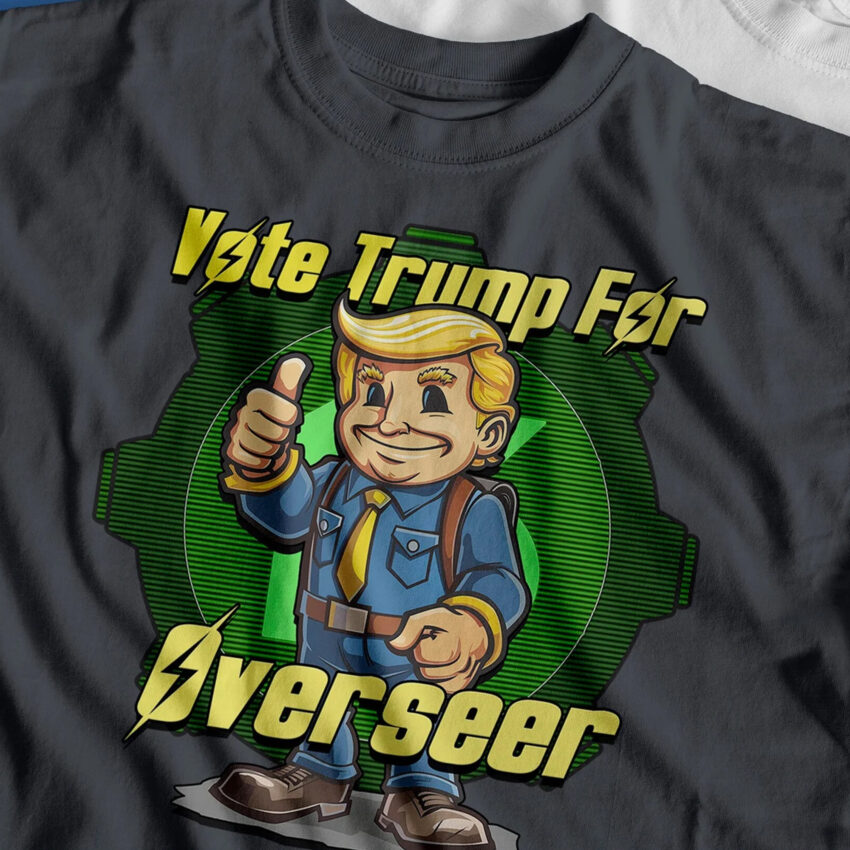 Vote Trump For Over Seer Fallout Vintage Shirt