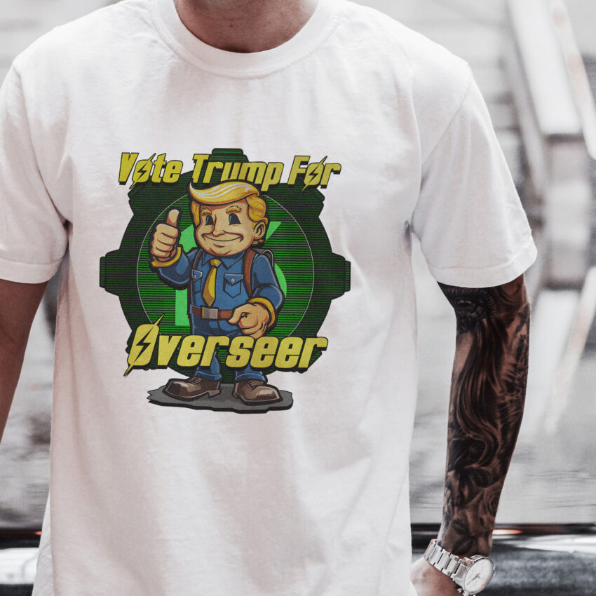 Vote Trump For Over Seer Fallout Vintage Shirt