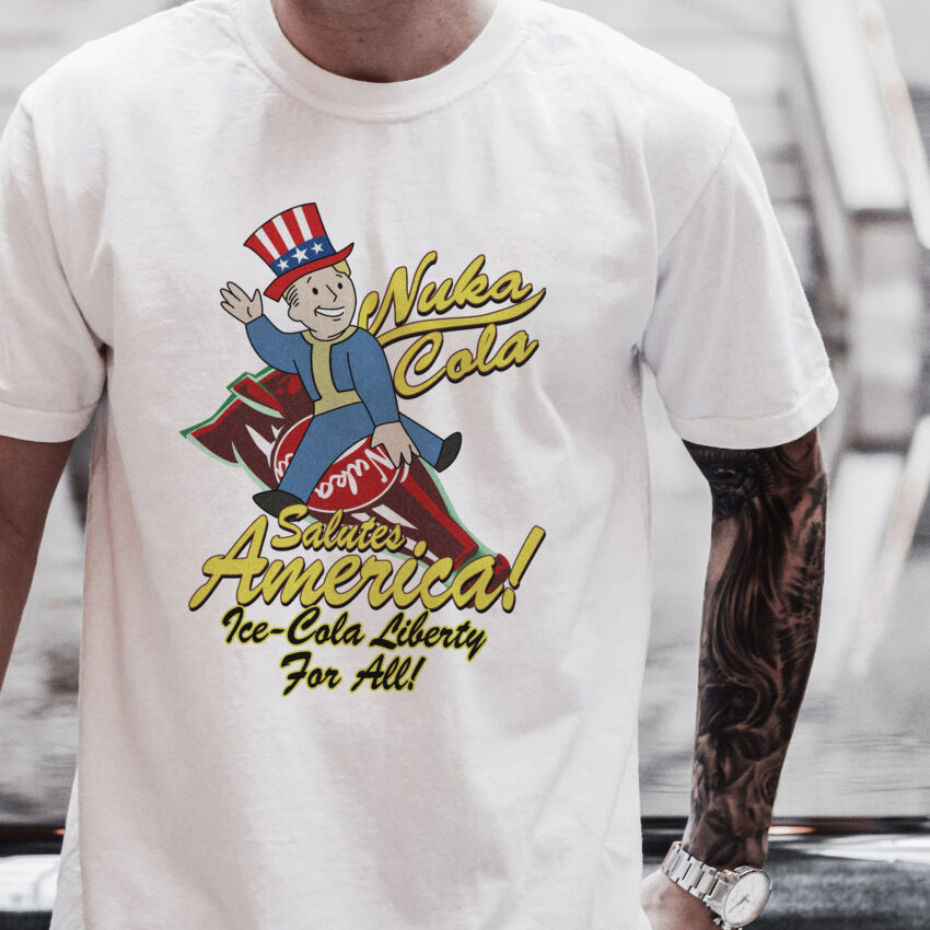 Vault – Tec Boy Happy 4th Of July, Fallout Vintage Shirt