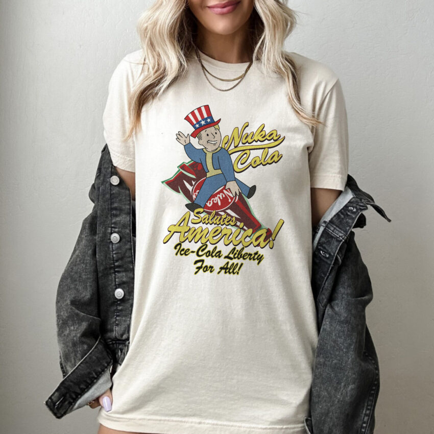 Vault – Tec Boy Happy 4th Of July, Fallout Vintage Shirt