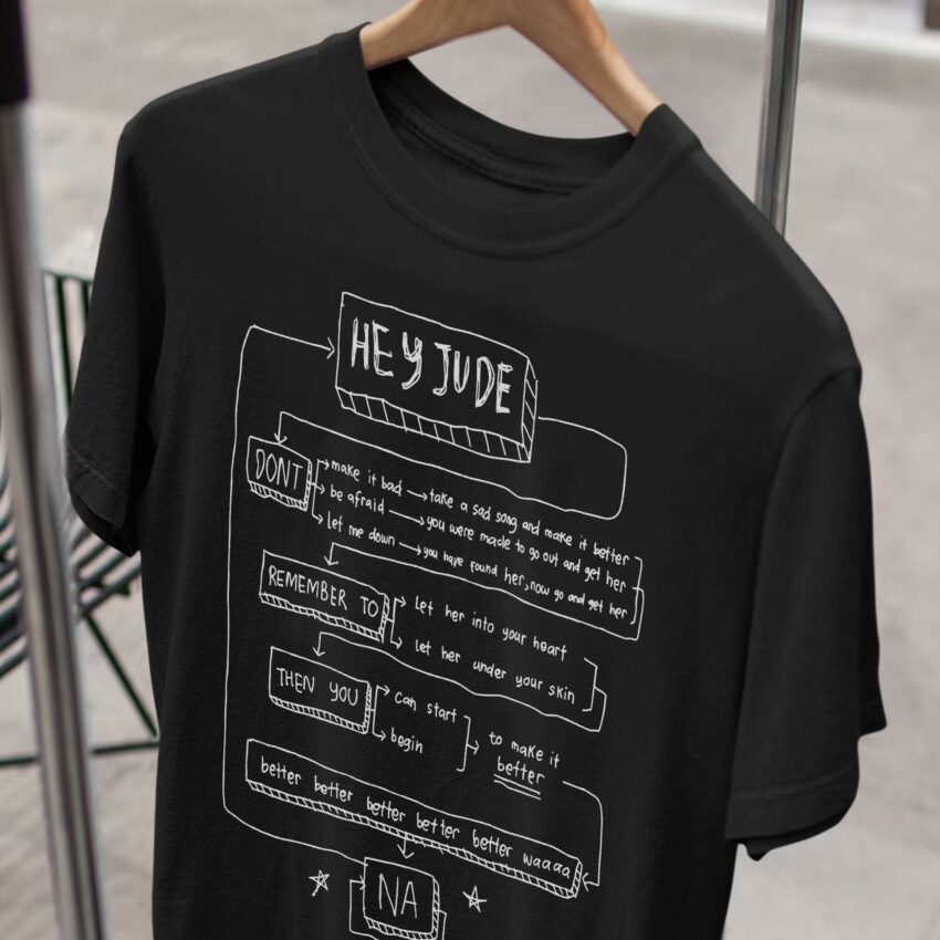 Hey Jude – The Beatles Vintage Shirt