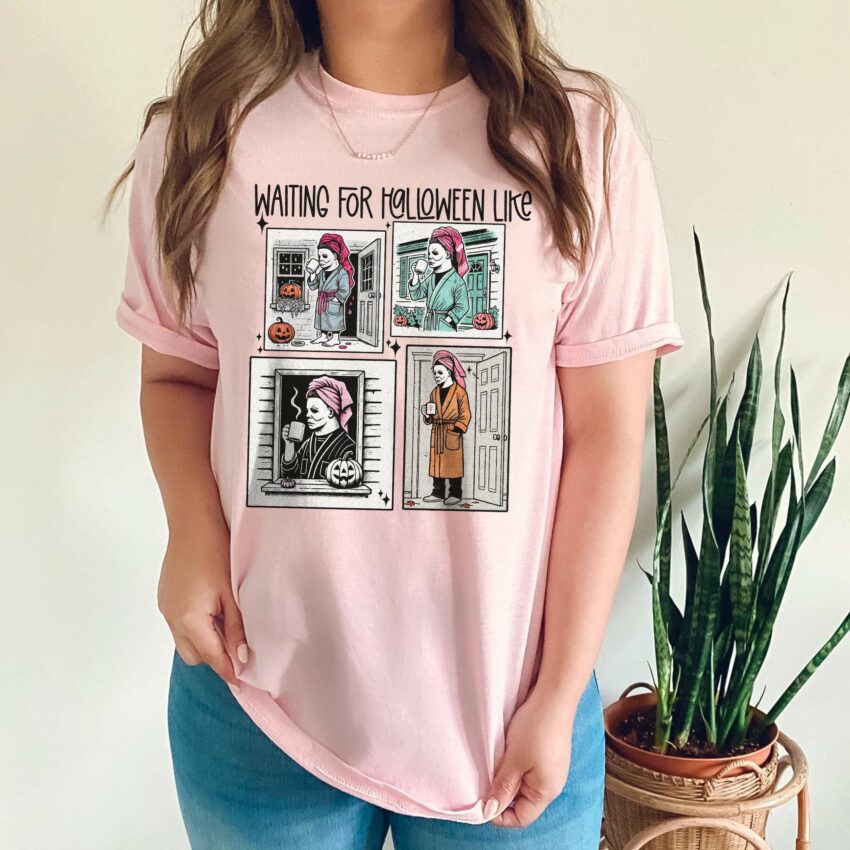 Waiting for Halloween like – Shirt