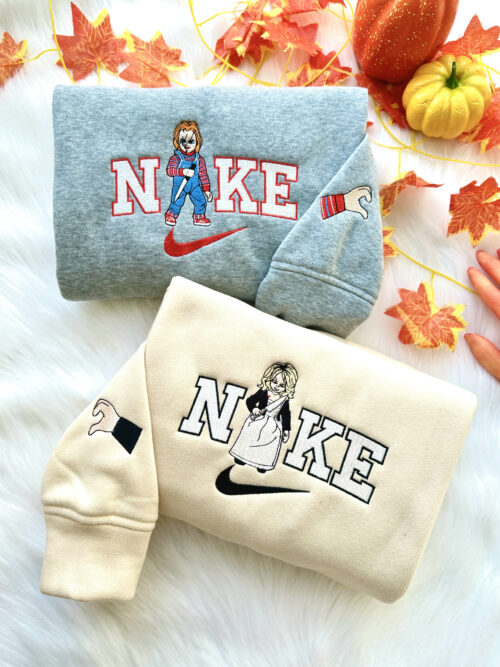 Chucky and Tiffany Version Nike – Embroidery Sweatshirt