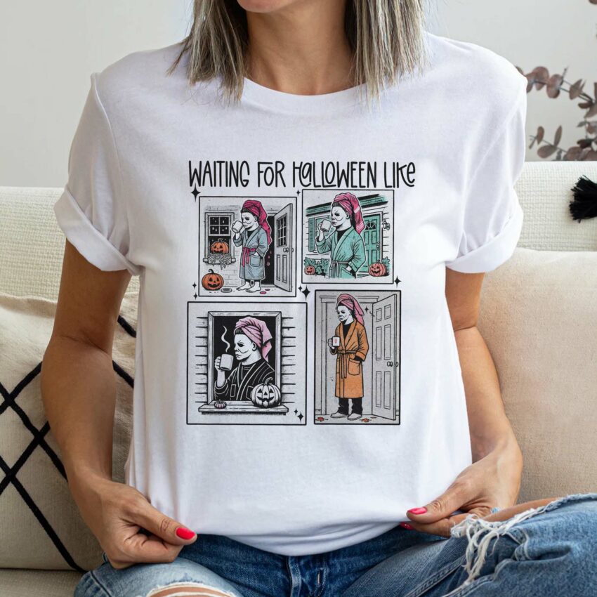 Waiting for Halloween like – Shirt