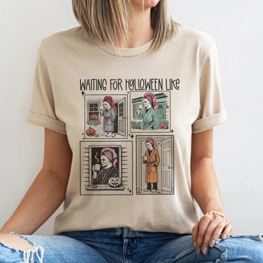 Waiting for Halloween like – Shirt