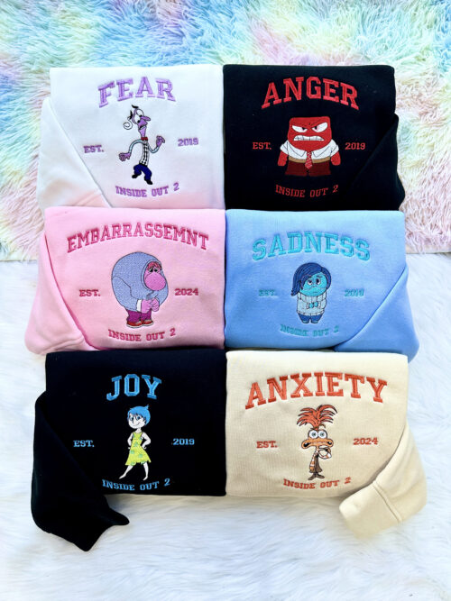 Inside Out Version 2 – Embroidery Sweatshirt