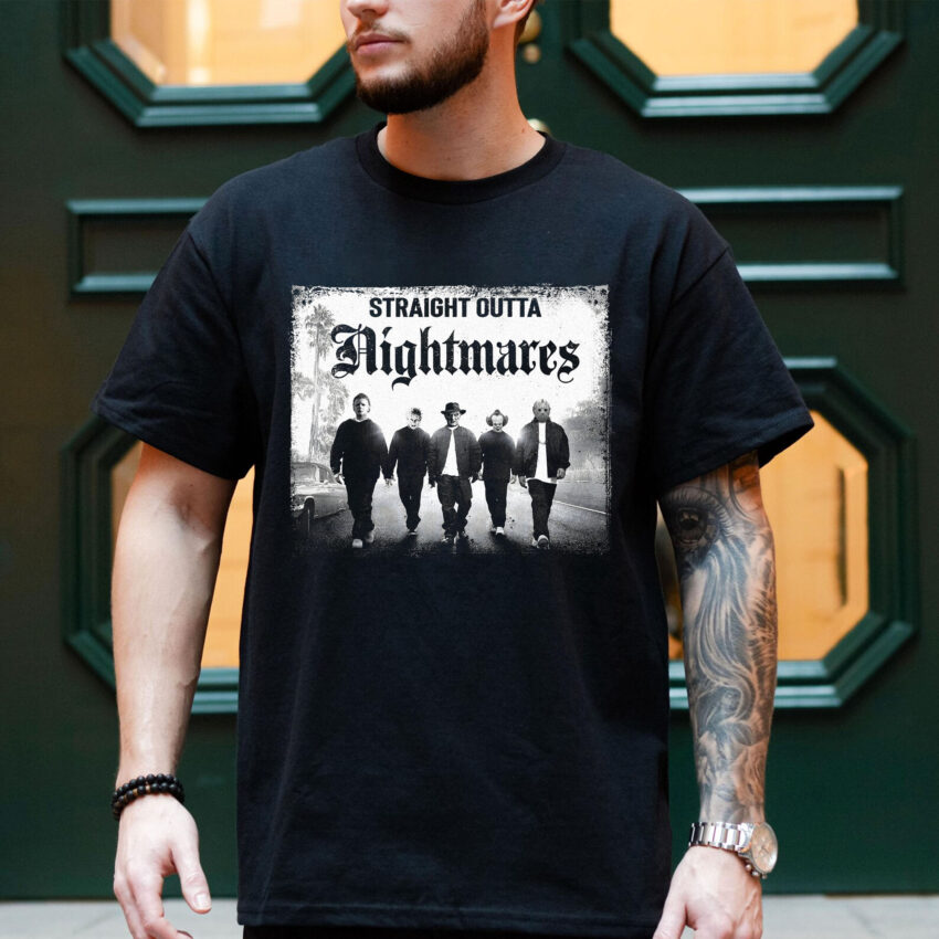 Straight Outta Hightmares Halloween Vintage Shirt