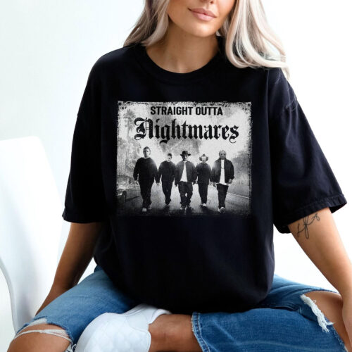 Straight Outta Hightmares Halloween Vintage Shirt