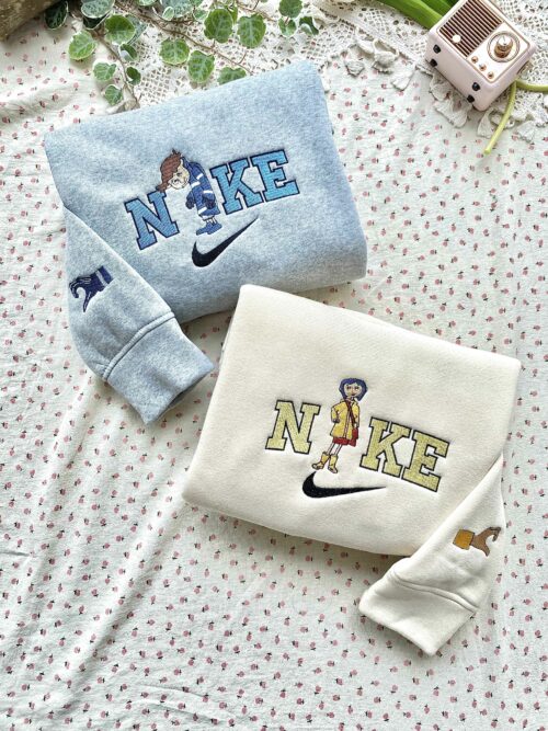 Coraline & Wybie Embroidery Sweatshirt