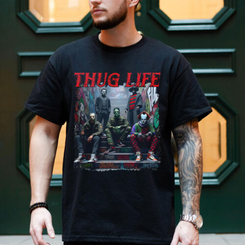 Thug Life Halloween Vintage Shirt Ver 3