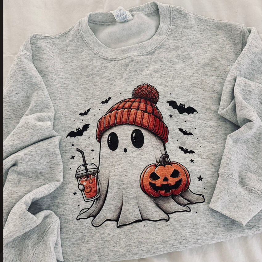 Halloween Boo Cute Ghost Vintage Shirt