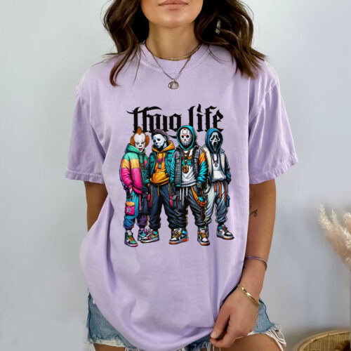 Thug Life Halloween Vintage Shirt Ver 2