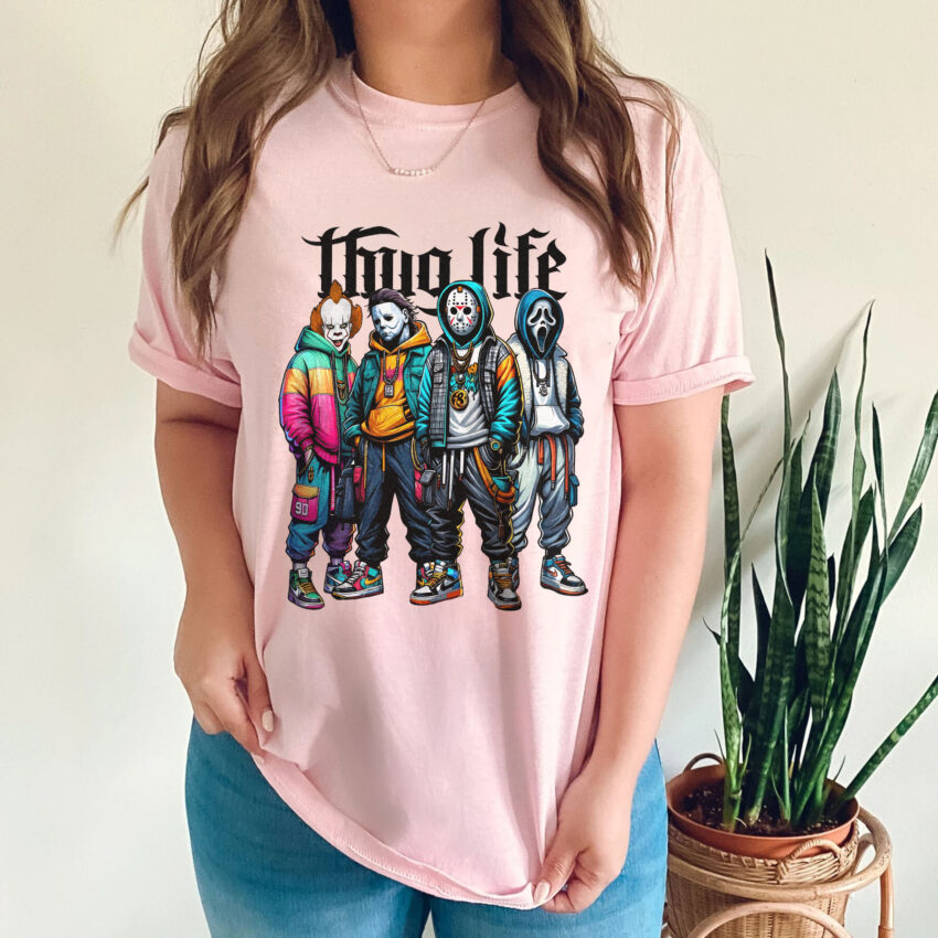 Thug Life Halloween Vintage Shirt Ver 2