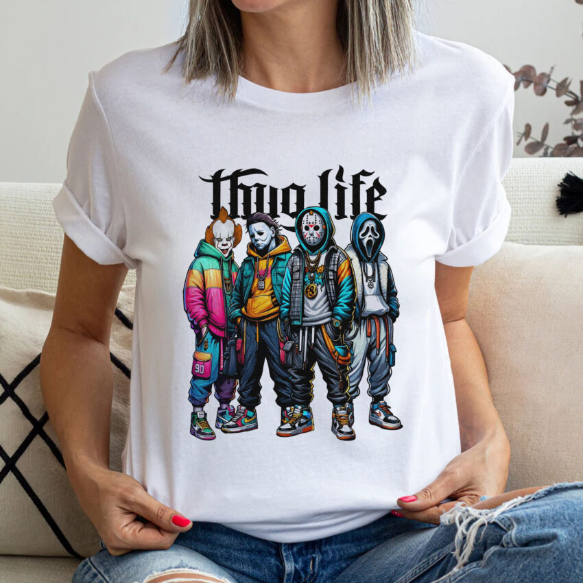 Thug Life Halloween Vintage Shirt Ver 2