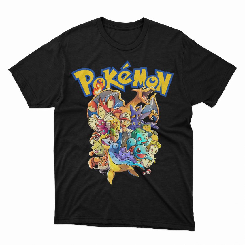 Pokemon Characters Vintage Shirt