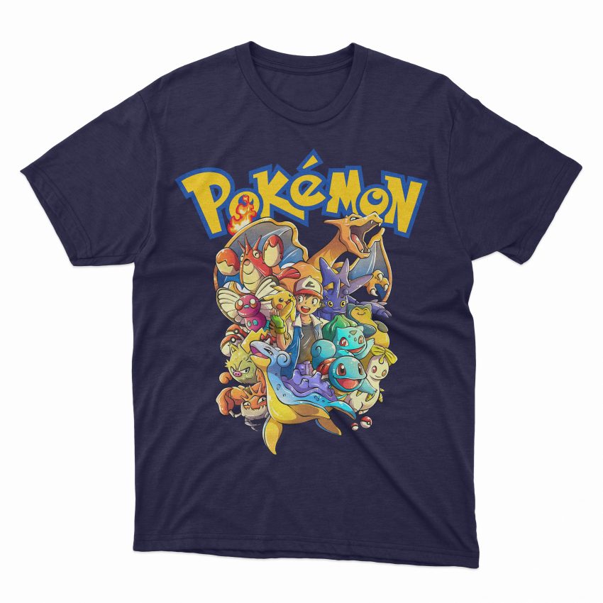 Pokemon Characters Vintage Shirt