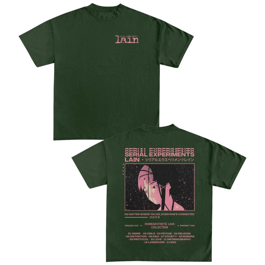 Serial Experiments Lain vintage shirt, Lain Shirt, Anime Shirt