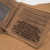 Personalized Leather Wallets, To Our Son Wallet, Perfect Gifts For Men, W34