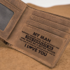 Personalized Wallet For Dad, Gifts For Dad, OUT GROW W23