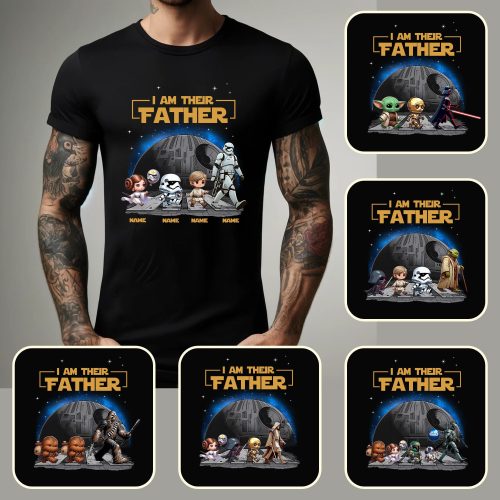 Custom Star Wars Father's Day Shirt