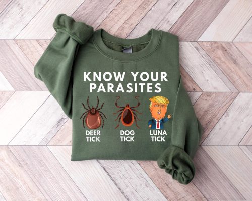 Anti Trump Graphic Tee for Protesters ,Know Your Parasites Shirt