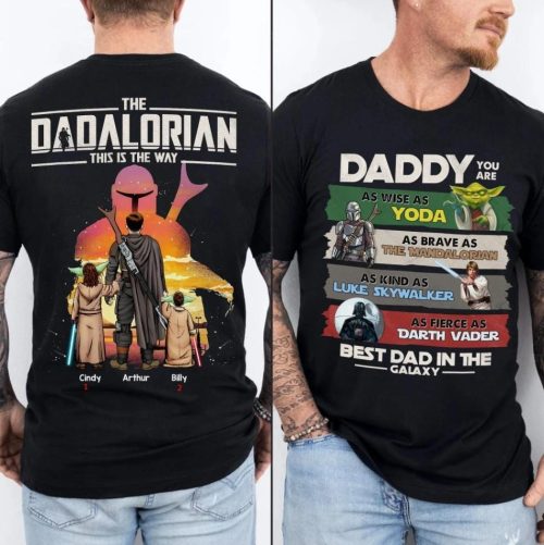Custom Dad And Kids Matching Shirt
