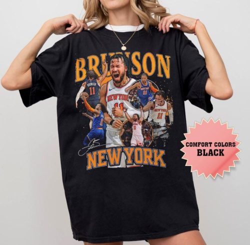 Jalen Brunson Fan T-Shirt - Official Knicks Basketball Apparel