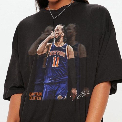 Vintage Style Jalen Brunson T-Shirt - Retro New York Knicks Apparel