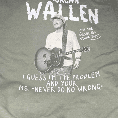 Comfort Colors Morgan Wallen I’m The Problem Tour 2025 T-shirt photo review