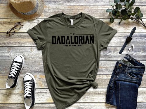Dadalorian Shirt – Unique Dad Shirt for Father's Day Gift | Perfect Gift for Him & Father