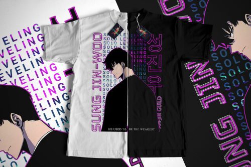 Solo Leveling T-Shirts – Sung Jinwoo, Thomas Andre & Anime Gifts for Him & Her